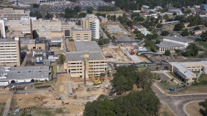 Construction projects are currently under way to expand the University of Mississippi Medical Center 
