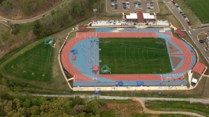 Ole Miss Track Complex. UM file photo by Robert Jordan.