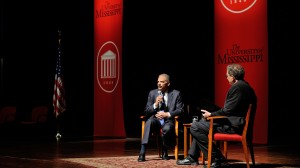 U.S. Attorney General Eric Holder speaks at the 2012 Honors College Convocation