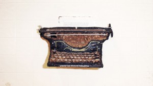 During his performance, Youd will use a replica of the Underwood typewriter used by William Faulkner. 