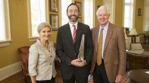 Henry Jones, recipient of the 2014 Farrington Distinguished Entrepreneurship award.