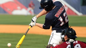 Ole Miss Baseball vs Arkansas on Friday, May 23rd, 2014 at the SEC Tournament in Hoover, AL.