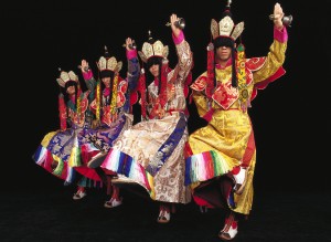 Mystical Arts of Tibet: Sacred Music Sacred Dance will perform at the Ford Center Nov. 20. Photo courtesy Drepung Loseling Monastery 