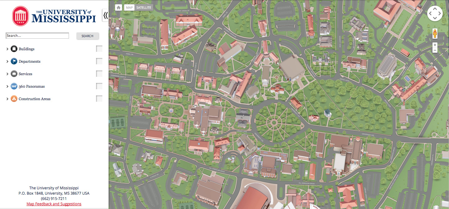 Holiday To Do Explore Our Interactive Map Ole Miss News