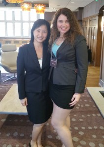 Ole Miss student Hattie Fisher, left, pictured with Co-Director of the Chinese Flagship Program Henrietta Yang, will enter the Capstone program this Fall to complete a semester of studies and an internship in China.