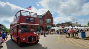 The iconic Double Decker buses will be around Oxford during the festival. 