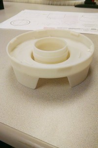 This mold was created by Elena Rajan while she worked at Parker Hannifin.