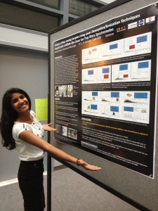 Peshani Hearth with a presentation from her NASA internship. 