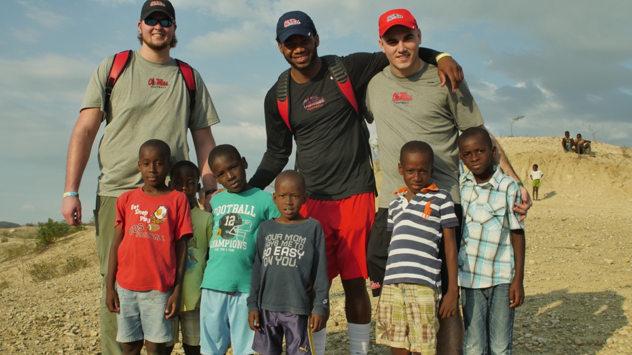 A Look Back on Ole Miss Football's Spring Break Mission Work in Haiti