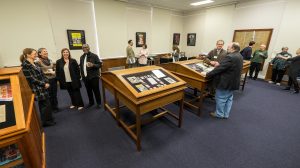 The J.D. Williams Library features a new exhibit available to the public in their Department of Archives and Special Collections. Photo by Robert Jordan/Ole Miss Communications