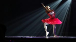 Anne Elizabeth Buys, pictured during the talent competition, was named first runner-up in the 2016 Miss Mississippi pageant.