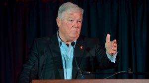 Former Gov. Haley Barbour remains one of the dominant figures on the national GOP scene. Photo by Thomas Graning/Ole Miss Communications