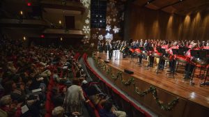The University of Mississippi Department of Music will offer its 2019 Holiday Concert at 7:30 p.m. Dec. 5 at the Gertrude C. Ford Center for the Performing Arts. Photo by Thomas Graning/Ole Miss Digital Imaging Services