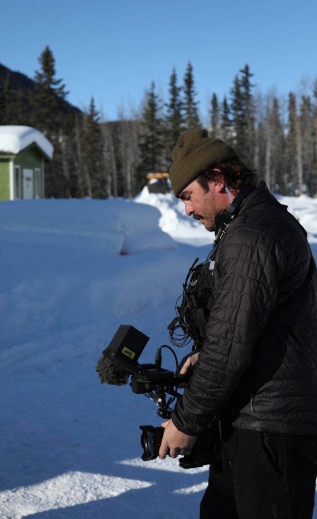 Ben Cannon works on National Geographic’s ‘Life Below Zero: Next Generation,’ a show about individuals who have left their traditional lifestyles behind face a challenging new world off the grid in the wilds of Alaska. Submitted photo
