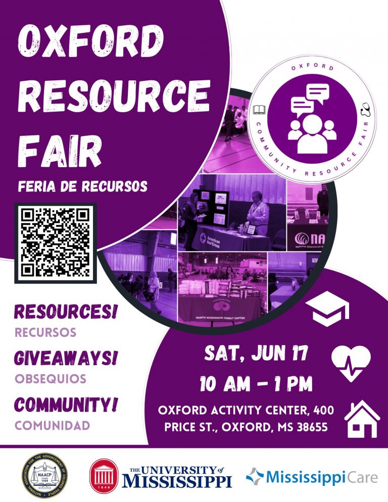 Oxford Resource Fair poster
