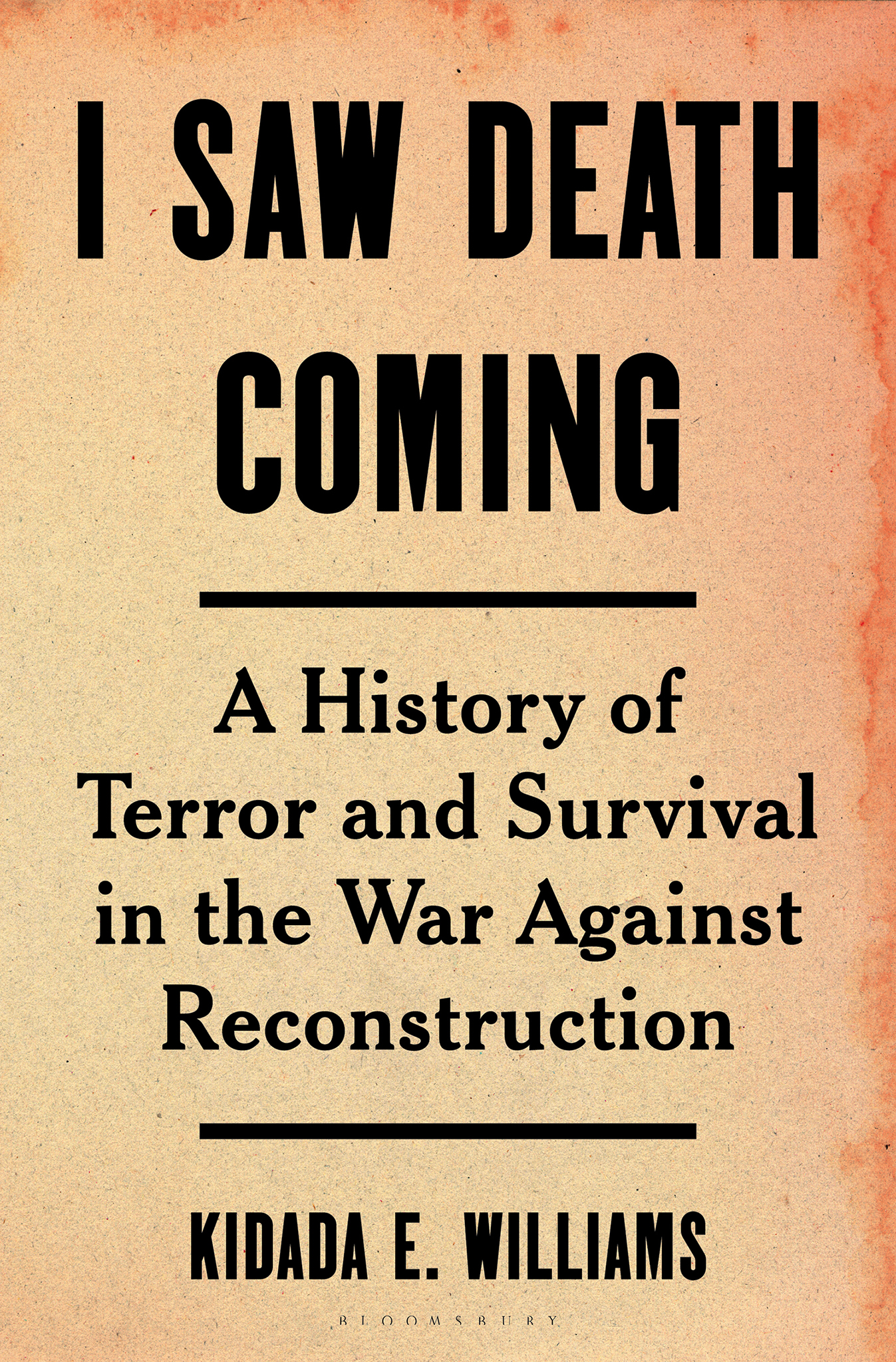 I Saw Death Coming book cover 